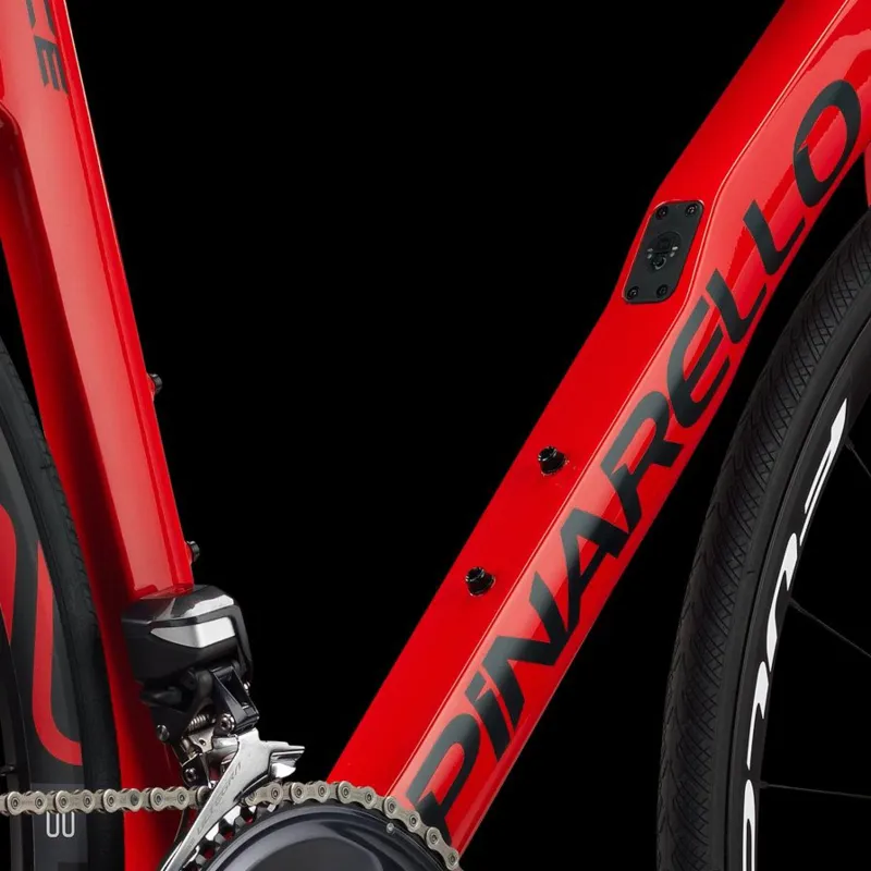 Pinarello Prince Disc Ultegra Di2 12 Speed Most Carbon Wheels Red and Black-4
